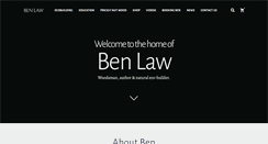 Desktop Screenshot of ben-law.co.uk